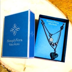 Simply Vera by Vera Wang 3 tier necklace